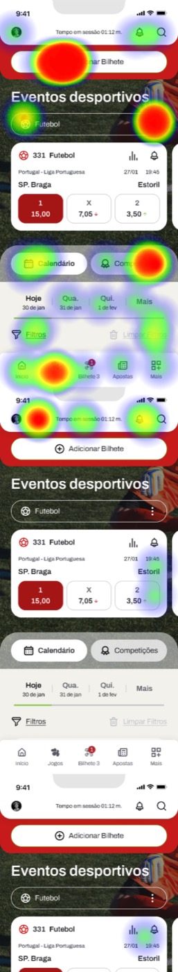 Maze heatmap — where attention landed